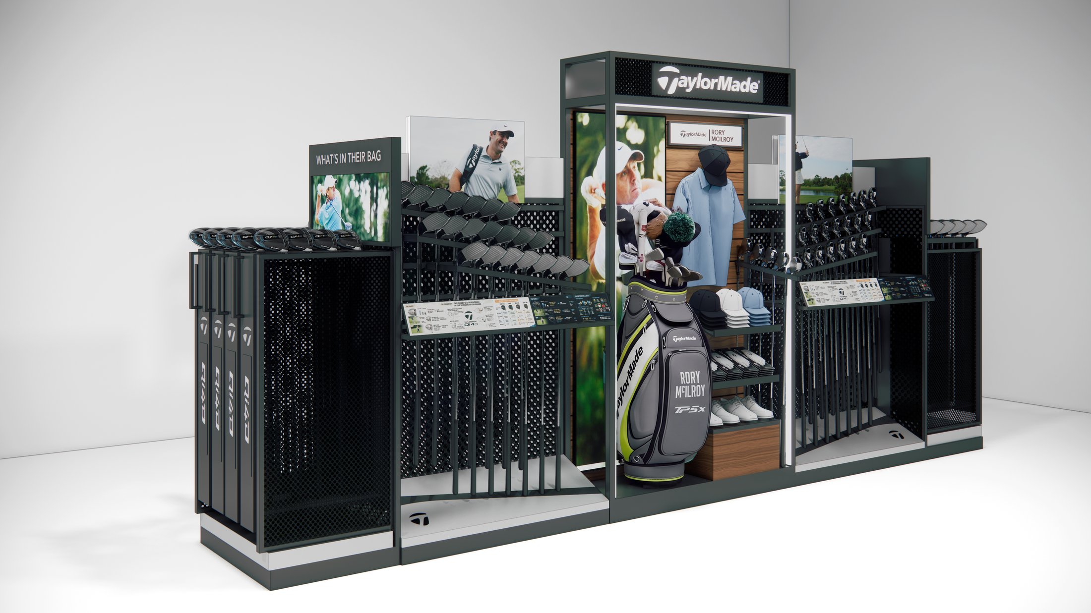 Team TaylorMade Shop-in-Shop View 1