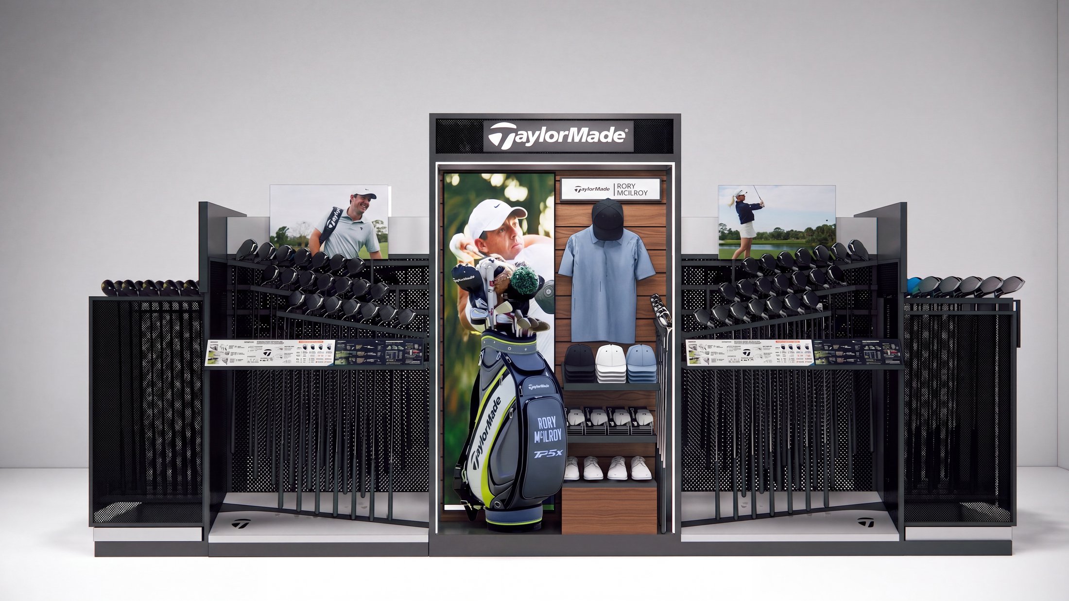 Team TaylorMade Shop-in-Shop View 2